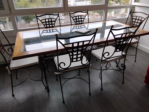 Table salle manger et 6 - salle,