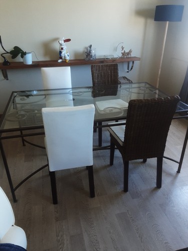 Table salle manger - manger, fer