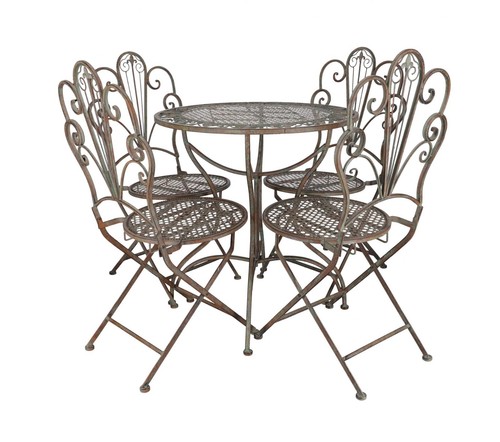 Set table chaises en - 4,