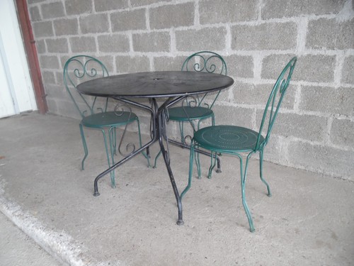 Salon jardin fer forge - de,