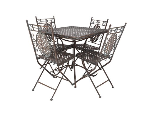 Set table chaises en - set,